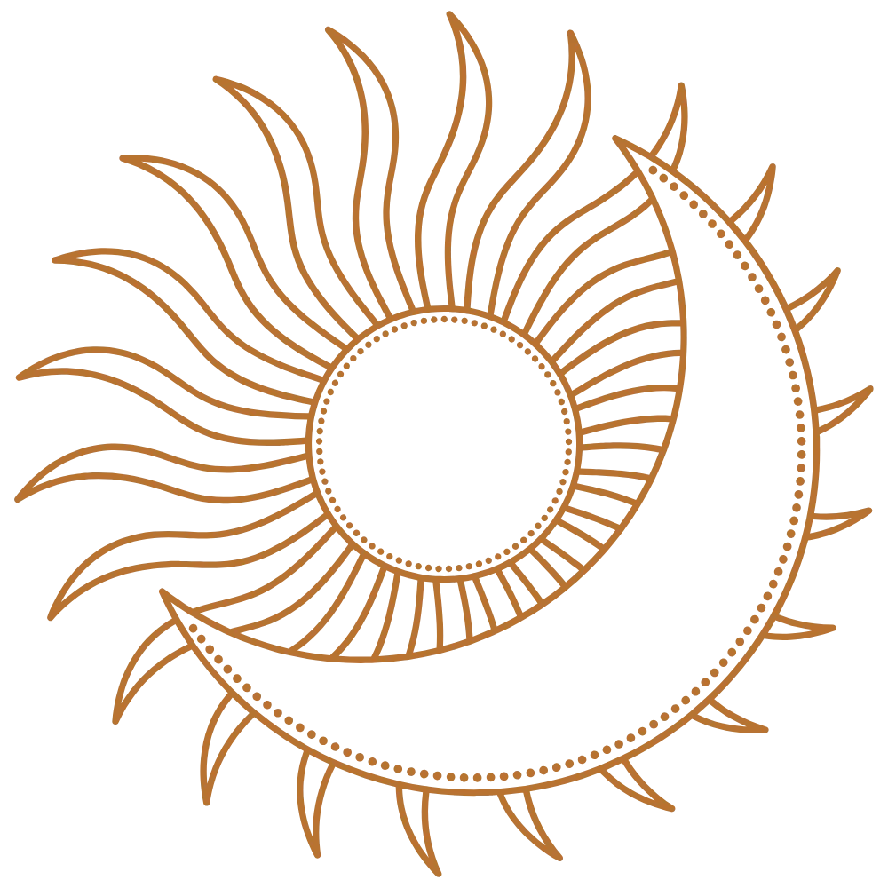 Lune et soleil